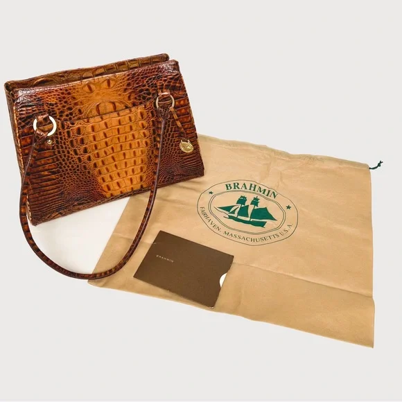 BRAHMIN Annetta Bag - Toasted Almond Collection